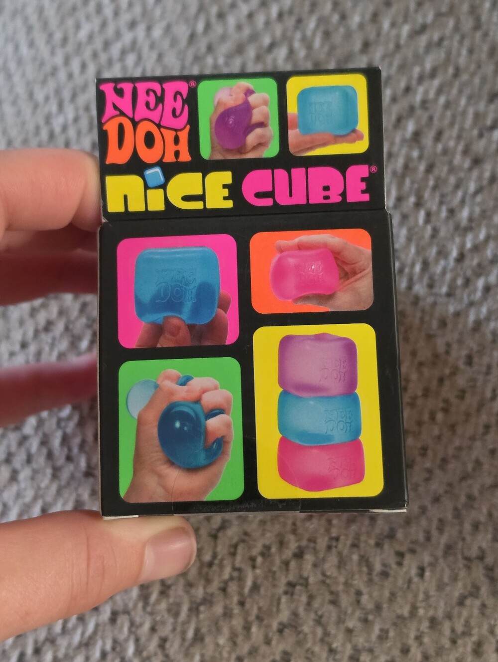 Needoh Nice Cube- Pink - Picture 2 of 4